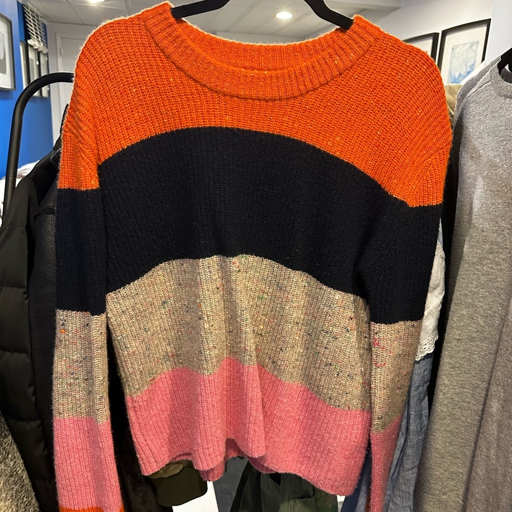 A.L.C. color striped sweater